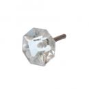 ダイヤカットガラスノブ つまみ ハンドル クリスタル調  レトロ DIY 通販