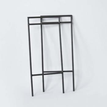 IRON フィット レッグ トール シェルフ用脚のみ アイアン ブラック 高さ60