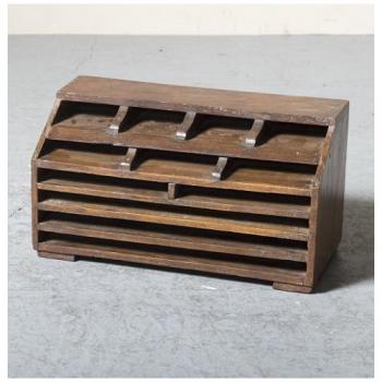 ウッドケース アンティーク雑貨 おしゃれ 木製 ナチュラル 北欧テイスト 書類 収納 整理