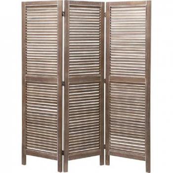 間仕切り 目隠し スクリーン パーテーション ブラウン 茶 木製 衝立 インテリア