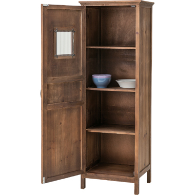 天然木 キャビネット 木製ウッド 収納 チェスト ヴィンテージ感 アンティーク調 レトロ 棚