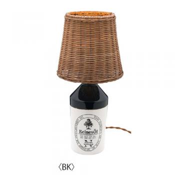 ポルヴァ テーブルライト ブラック ラタン 陶器 スチール