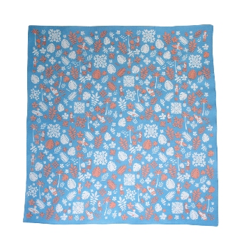 雑誌掲載商品 虫よけバンダナ おしゃれ トロピカル コットン100 綿 こども おとな ペット