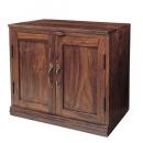 扉付きリビングボード サイドボード 収納家具 インテリア 棚 高さ48 通販