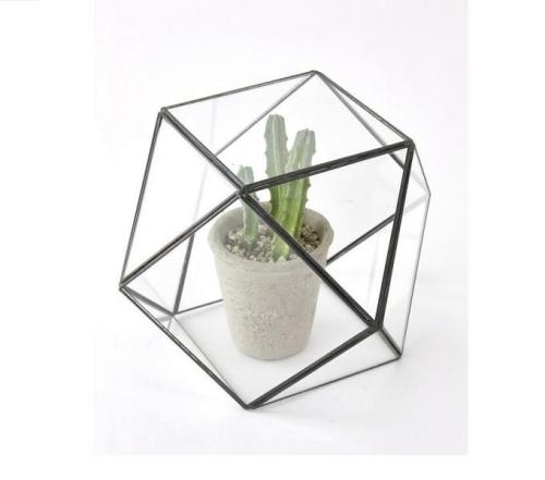 シャビー ガラステラリウム インドアガーデン おしゃれ 植物 箱庭 ミニチュアガーデン ガラスケース