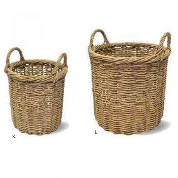 ウィローグランバスケット set2 ガーデン雑貨 ナチュラル プランターカバー 直径290~380