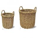 ウィローグランバスケット set2 ガーデン雑貨 ナチュラル プランターカバー 直径290~380