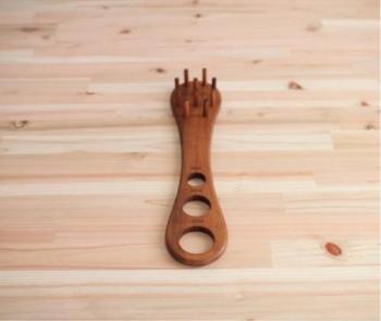 パスタサーバー 木製 ウッド 手料理 おもてなし ホームパーティー 茶 ブラウン キッチンツール