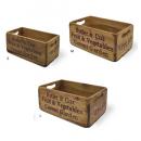 オールドファーウッドボックス11 set3 ナチュラル プランターカバー 幅290~350