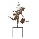 アマンガーデンピック06 ガーデン雑貨 ブラウン 妖精 オブジェ おしゃれ 高さ472