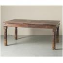 テーブル アンティーク家具 おしゃれ シャビー ナチュラル リビングテーブル 木製 幅164