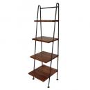 ディスプレイスタンド 4段 はしご 収納家具 インテリア 木製 高さ130 通販