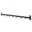 アイアンフックハンガー 7フック DIY アンティーク 壁掛け 幅50 通販