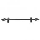 アイアンタオルハンガー ツイスト アンティーク 壁付 DIY 幅39 通販