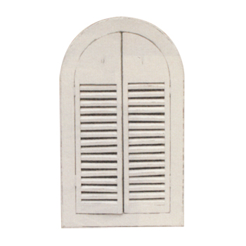 壁掛けアンティーク風シャビーウィンドウフレーム(白) ナチュラル クラシック レトロ インテリア