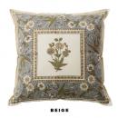 プリントクッションカバー ベージュ 雑貨 リビング ダイニング 幅45 通販