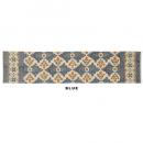 プリントテーブルランナー ブルー 雑貨 リビング 机 食卓 幅140 通販