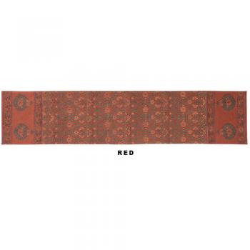 プリントテーブルランナー レッド 雑貨 リビング 机 食卓 幅140 通販