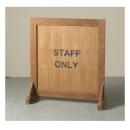 パーテーション アンティーク家具 おしゃれ 木製 ミディアムブラウン ナチュラル 店舗 幅90