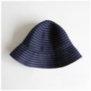 グログラン キャペリンハット NV ネイビー 帽子 おしゃれ シンプル 直径58cm