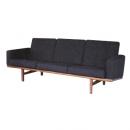 ウェグナーブラックソファ(北欧アンティーク・ヴィンテージ1点もの)