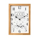 置き時計 ステップムーブメント おしゃれ 木 クオーツ