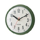 掛け時計 シンプル クロック カラフル アナログ グリーン