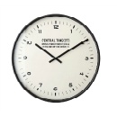 電波掛け時計 シック シンプル モダン ブラック