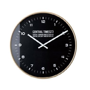 電波掛け時計 シック シンプル モダン アイボリー