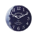 掛け時計 ノスタルジック レトロ お部屋のイメージチェンジ ネイビー
