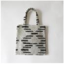 フラットバッグ マルカー  BK ブラック トートバッグ コットン おしゃれ ナチュラル 幅25