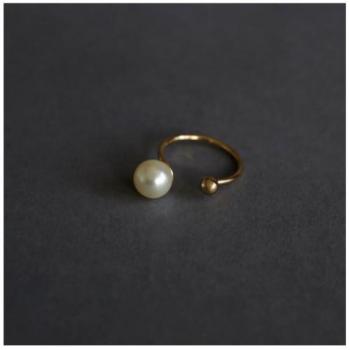 ファッションリング L 指輪 パール 大人可愛い 通販