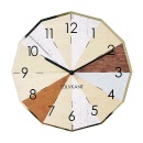 振り子時計 12角 ナチュラル 温かみ 振り子仕様