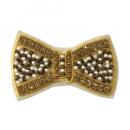 刺繍ブローチ リボン ファッション アクセサリー 飾り おしゃれ 高さ3.5 通販