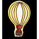 刺繍ブローチ 気球 バルーン ファッション アクセサリー 飾り 高さ6 通販