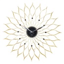 掛け時計 花 ダリア オシャレ フラワー プラスチック ナチュラル