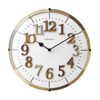 電波掛け時計 シンプル 木 コルク 自然 リビング ダイニング