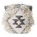 プランターカバー M 植木鉢 手織り ガーデニング 小物入れ 高さ16 通販