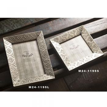 フォトスタンド S ネイティブ柄 シルバー フォトフレーム 写真 高さ14 通販