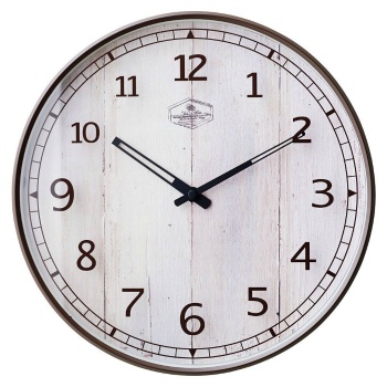 電波掛け時計 シンプル クラシック モダン アンティーク レトロ ホワイト