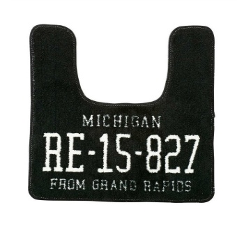 トイレマット おしゃれ イメージチェンジ かっこいい ブラック