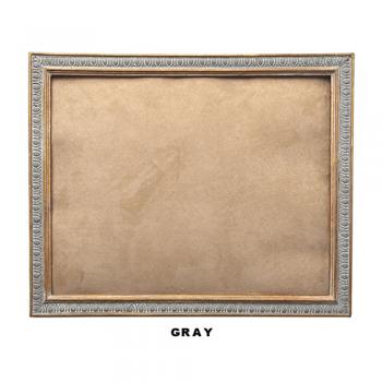 アクセサリーディスプレイ L グレー フレーム 壁掛け 幅28 通販