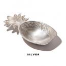 パイナップルトレー シルバー 小物 レトロ アンティーク プレート 通販