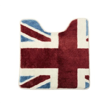 トイレマット マット おしゃれ アメリカンスタイル 個性的 ポップ カジュアル イギリス レッド