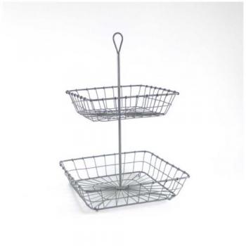 ワイヤーバスケット 小物入れ カゴ キッチン 収納 通販