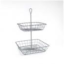 ワイヤーバスケット 小物入れ カゴ キッチン 収納 通販