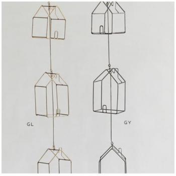 クリスマスオーナメント 北欧 おしゃれ ワイヤー 通販