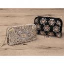 ビーズ×刺繍ポーチ ブラック 雑貨 小物 コスメ 化粧品 おしゃれ 幅20 通販