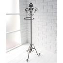 アトラス・ペーパーホルダー アイアン ブラック おしゃれ 化粧室 アンティーク調