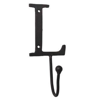 フック ウォールハンガー 壁かけ 小物掛け アルファベット インテリア 高さ22 L